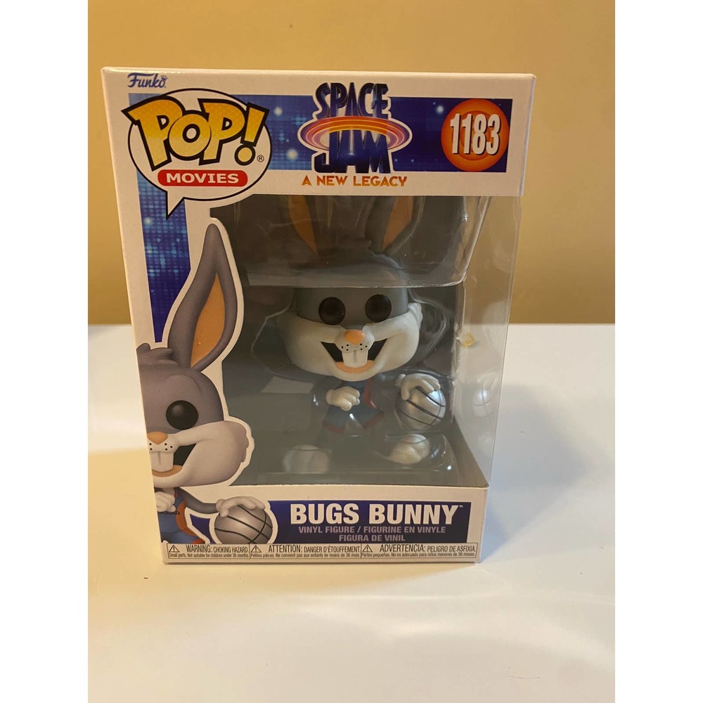 Funko Pop Space Jam, A New Legacy Bugs Bunny Vinyl Figure NIB - Picture 4 of 4